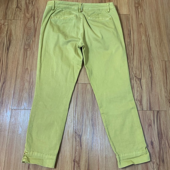 Anthropologie Pilcro & The Letterpress The Stet Mustard Pants - Picture 3 of 13